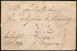 ~1821 Portós Levél / Unpaid Cover 'WASVAR' - Other & Unclassified