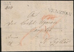 1829 Portós Levél / Unpaid Cover 'V.KASCHAU' - N. Szöllös - Other & Unclassified