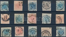 O 1850 15 Db Bélyeg Szép/olvasható Bélyegzésekkel / 15 Stamps With Nice/readable Cancellations - Altri & Non Classificati