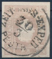 O 1858 Lila Hírlapbélyeg / Violet Newspaper Stamp 'ZEITUNGS-EXPED PESTH' (Gudlin R!) - Other & Unclassified