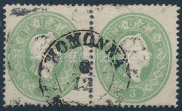 O 1861 3kr Pár / Pair 'HOMONNA' - Other & Unclassified