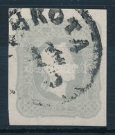 O 1861 Hírlapbélyeg élénk Szürke / Newspaper Stamp, Lively Grey '(PA)NKOTA' - Certificate: Steiner - Other & Unclassified