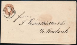 ~1861 10kr Díjjegyes Boríték / PS-cover 'SZEGEDIN' - 'G.BECSKEREK' - Other & Unclassified