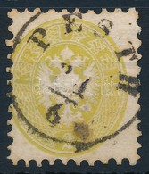 O 1864 2kr Ritka Zöldes Sárga Színben / Greenish Yellow - Other & Unclassified