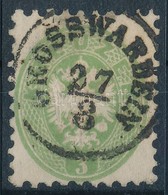 O 1864 3kr 'GROSSWARDEIN' - Other & Unclassified