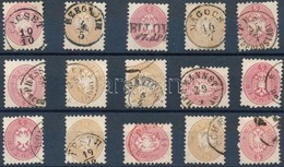 O 1864 15 Db Vízjeles Bélyeg / 15 Stamps With Watermark - Other & Unclassified