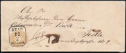 ~1865 15kr Levélen / On Cover 'ARAD RECOMAN' - Pesth - Sonstige & Ohne Zuordnung