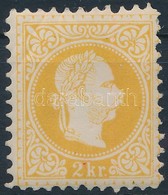 ** 1867 2kr Narancssárga / Orange, Perforation 10 1/2 Fogazással. Certificate: Steiner - Other & Unclassified