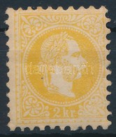 * 1867 2kr Sárga / Yellow. Certificate: Steiner - Altri & Non Classificati