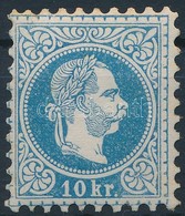 * 1867 10kr Világos Kék / Light Blue (Ferchenbauer EUR 500.-) Certificate: Steiner - Other & Unclassified