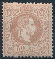 * 1867 50kr Barna / Brown Certificate: Steiner - Other & Unclassified