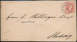 1869 5k Díjjegyes Boríték / 5kr PS-cover 'KIS HEGYES' - 'Ú-VERBÁSZ' - 'KULA' - Kék/blue '(HÓD)SÁGH' - Altri & Non Classificati