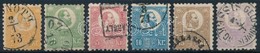 O 1871 K?nyomat Teljes Sor, 10kr Rövid Bal Alsó Sarokfoggal, Egyébként Jó Min?ség? Bélyegek / Mi 1-6 Good Quality Set Ex - Sonstige & Ohne Zuordnung