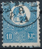 O 1871 K?nyomat Képbe Fogazott 10kr (26.500) / Mi 4a (Mi EUR 250,-) Signed: Zenker - Altri & Non Classificati