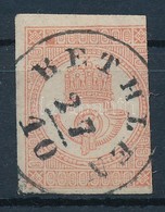 O 1871 Hírlapbélyeg Bal Felül Lemezhibával / Newspaper Stamp With Plate Flaw 'BETHLEN' (Gudlin 300 P) - Altri & Non Classificati