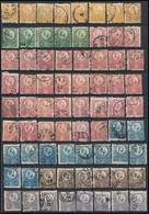 O 1871 72 Db Réznyomat Bélyeg Berakólapon / 72 Engraved Stamps On Stockcard - Altri & Non Classificati