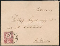 1872 Réznyomat 5kr Levélen / Mi 10 On Cover 'BELÉNYES' - Nagyvárad - Other & Unclassified