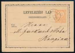 1874 Díjjegyes Levelez?lap / PS-card 'PREGRADA' - 'KRAPINA' - Altri & Non Classificati