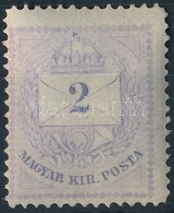 ** 1874 2kr Szürkésibolya (18.000) / Mi 15 Greyviolet - Altri & Non Classificati