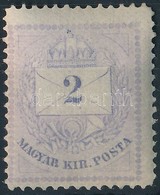 ** 1874 2kr Szürkésibolya (18.000) / Mi 15 Greyviolet - Other & Unclassified