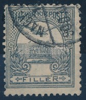 O 1900 Turul 1f Hiányzó értékszám, Nagyon Ritka Tévnyomat!  (min. 400.000) / Mi 54, Numeral Omitted. Very Rare Error! Ce - Other & Unclassified