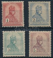 * 1900 Turul 1K, 2K, 3K, 5K (179.500) - Other & Unclassified