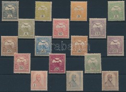 ** 1904/1906 Turul Sor, Szép állapotban (800.000) / Mi 74-89 - Altri & Non Classificati