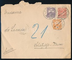 1906 Díjjegyes Levél Turul 3f + 12f Díjkiegészítéssel / PS-cover With Turul 3f + 12f Additional Franking - Sonstige & Ohne Zuordnung