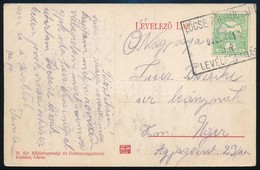 1912 Képeslap / Postcard 'L?CSE PÁLYAUDVAR LEVÉLFELADÁS' - Altri & Non Classificati