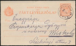 1912 Zárt Levelez?lap Hadgyakorlati Bélyegzéssel / PS Cover Card With Maneuvre Cancellation 'K. UND K. FELDPOST-EXPOSITU - Altri & Non Classificati