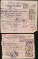 1918-1921 2 Db Kétnyelv? Postautalvány / 2 Pcs Bilingual PS-money Orders - Altri & Non Classificati