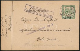 1917-1918 2 Db Kuk Feldpost 8h Díjjegyes Levelez?lap / 2 PS-cards 'BELGRAD F', 'KRUSEVAC B' - Sonstige & Ohne Zuordnung