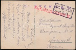 1916 Tábori Posta Képeslap / Field Postcard '60 Cm K.B.G.M.15. Nr.34.' - Altri & Non Classificati