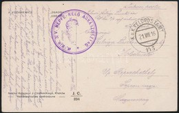 1916 Tábori Posta Képeslap / Field Postcard 'M.KIR. 3/V NÉPFELKEL? ÁRKÁSZOSZTAG' + 'FP 145' - Altri & Non Classificati