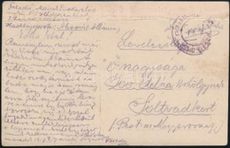 1916 Tábori Posta Képeslap / Field Postcard 'K.u.k. Etappenstationskmdo Alessio' + 'EP ALESSIO (LESCH) C' - Altri & Non Classificati