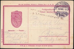 1917 Tábori Posta Levelez?lap / Field Postcard 'K.u.K. Kgr. No. 23. 3.Feldkompagnie' + 'TP 632' - Andere & Zonder Classificatie