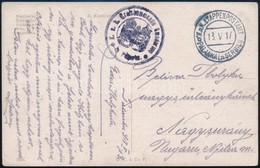 1917 Tábori Posta Képeslap / Field Postcard 'EP PALANKA In SERBIEN' - Andere & Zonder Classificatie
