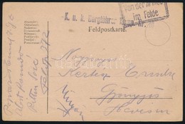 1918 Tábori Posta Levelez?lap / Field Postcard 'K.u.k. Bergführer Komp. Nr.10.' - Andere & Zonder Classificatie