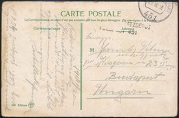 1918 Tábori Posta Képeslap Törökországból / Field Postcard From Turkey 'FP 451' - Andere & Zonder Classificatie