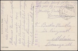 1918 Tábori Posta Képeslap / Field Postcard 'EP DURAZZO (DURZ)' - Andere & Zonder Classificatie