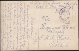 1914 Képeslap / Postcard 'S.M.S. ERZHERZOG FER(DINAND MAX)' - Altri & Non Classificati