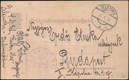 1915 Tábori Posta Levelez?lap / Navy Mail Postcard 'S.M.S. KAISER MAX' + 'ZELENIKA' - Altri & Non Classificati