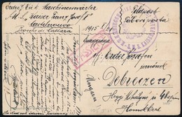 1915 Tábori Posta Képeslap Hajópostával / Field Postcard 'S.M.S. KAISER FRANZ JOSEF' - Altri & Non Classificati