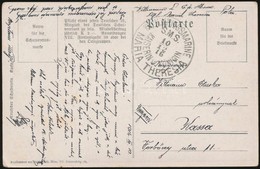 1916 Tábori Posta Képeslap / Field Postcard 'S.M.S. MARIA THERESIA' - Altri & Non Classificati