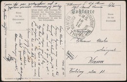 1916 Tábori Posta Képeslap / Field Postcard 'S.M.S. MARIA THERESIA' - Other & Unclassified