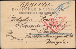 ~1917 Hadifogoly Levelez?lap / POW Postcard From Nikolsk Ussuriysk Russia - Sonstige & Ohne Zuordnung