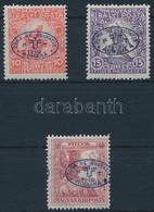 ** * Debrecen I. 1919 Hadisegély III. Sor (**13.000) / Mi 11-13. Signed: Bodor - Other & Unclassified