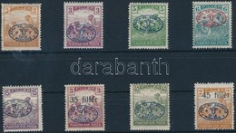 ** Debrecen I. 1919 8 Klf Arató érték (11.200) / 8 Different Stamps. Signed: Bodor - Other & Unclassified