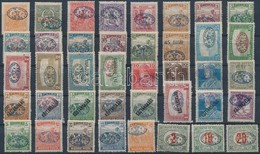 ** * O Debrecen I. 1919 40 Klf Bélyeg (78.600) / 40 Different Stamps. Signed: Bodor - Altri & Non Classificati