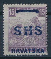 (*) SHS 1918 Fehérszámú Arató 15f (**22.000) / Mi 60 Signed: Bodor - Sonstige & Ohne Zuordnung